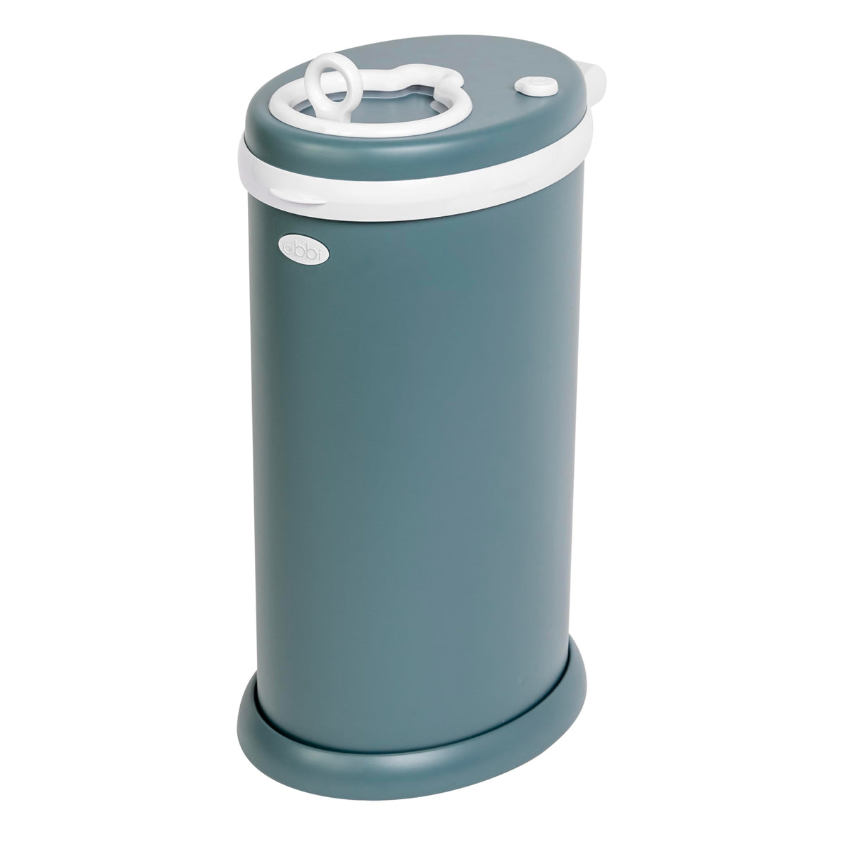 Ubbi Stainless Steel Diaper Pail, No Special Bags, Odor-Locking, Ivory