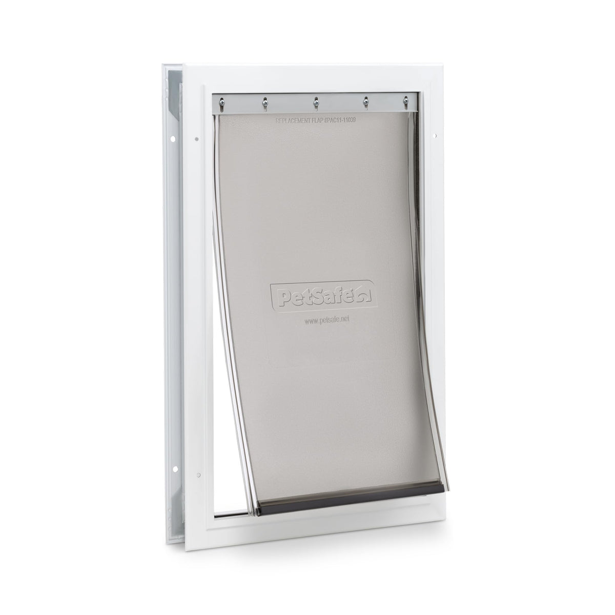PetSafe Freedom Aluminum Pet Door, Dogs & Cats Under 15 lbs, Small, White