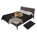 Easy-Going Waterproof Dog Bed Cover, Non-Slip Pet Blanket, 86x82in, Black