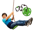 Swurfer Disco Tree Swing - Swing Sets for Backyard, Outdoor Swing, Swingset Outdoor for Kids, Easy Installation, Heavy Duty, Adjustable Climbing Rope, Weather Resistant, Up to 200lbs, Ages 6 and Up