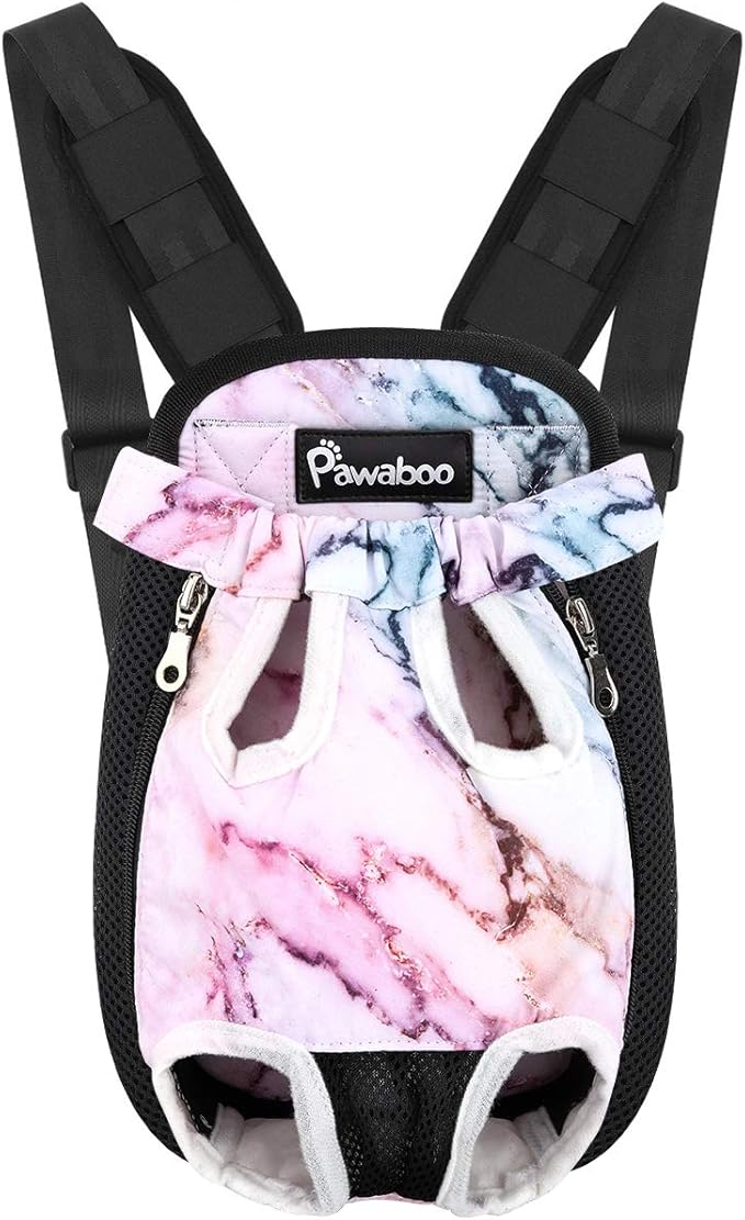Pawaboo Pet Front Carrier Backpack for Small Medium Dogs