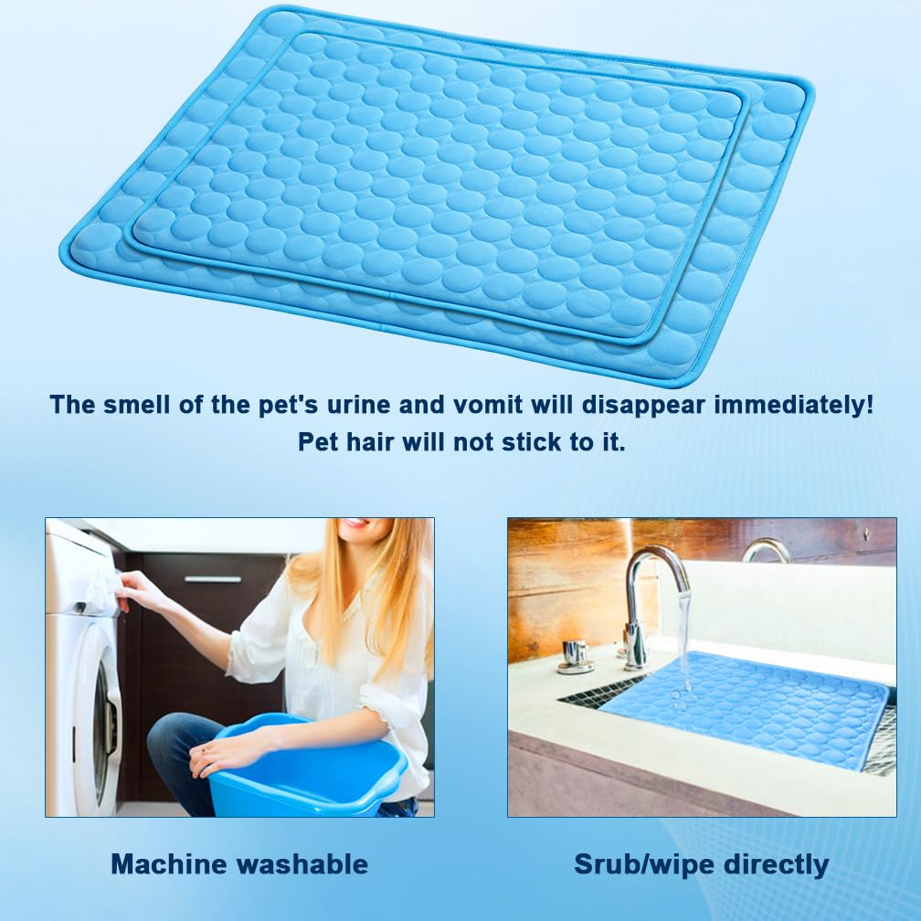 MeiLiMiYu 2026 Arc-Chill Upgraded Dog Cooling Mat Q-Max>0.4 Pet Cooling Pad
