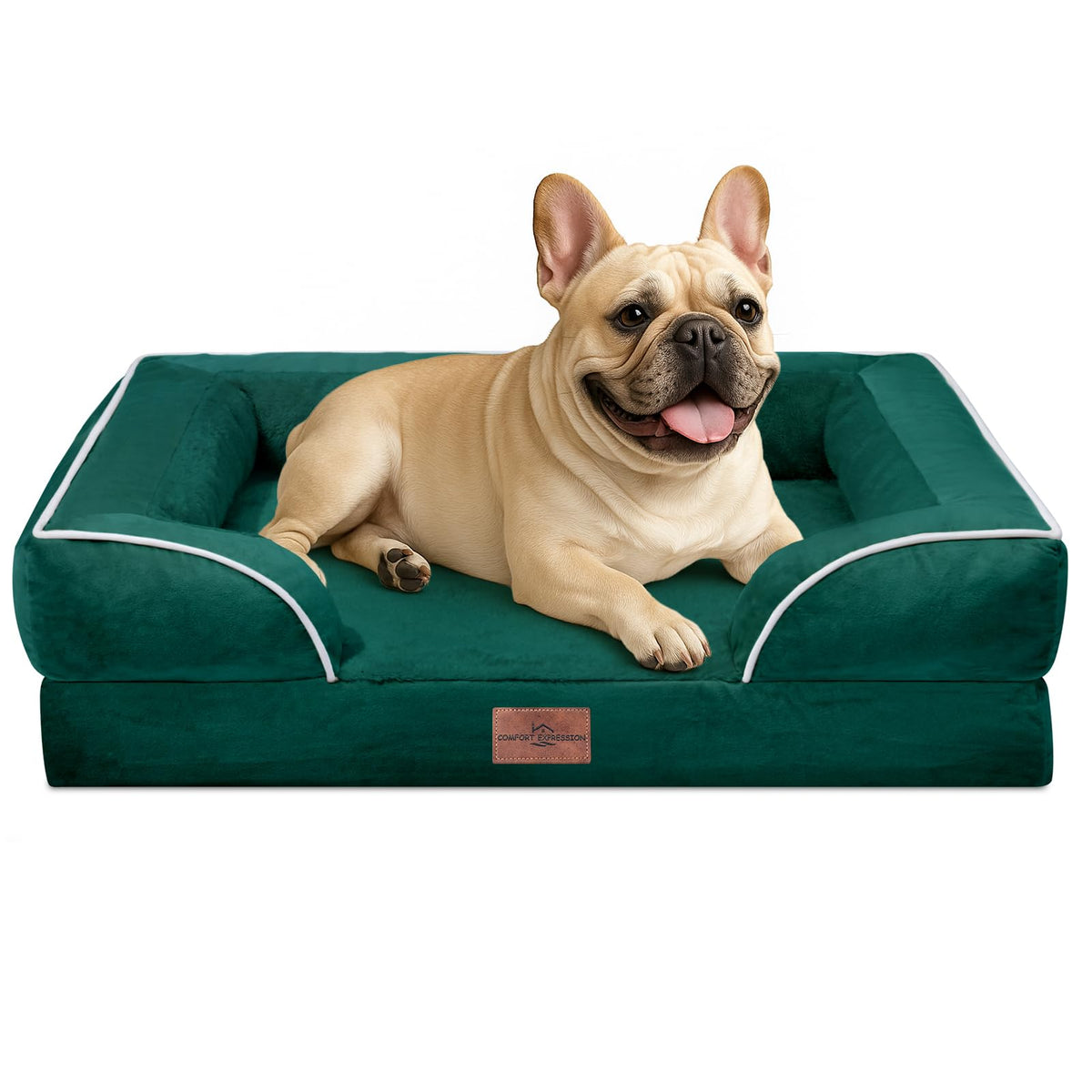 Comfort Expression Waterproof Orthopedic Dog Bed for Medium Size Dog