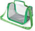 Reptile Small Animal Travel Carrier - Portable Ventilated Pet Carrier for Bearded Dragons, Lizards, Sugar Gliders, Hedgehogs, Rats, Birds, Guinea Pigs etc | Escape-Proof
