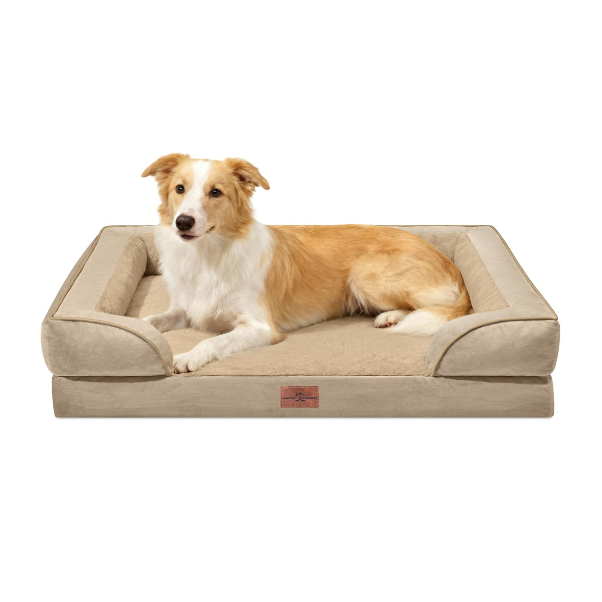 Comfort Expression Waterproof Orthopedic Dog Beds for Large Sized Dog