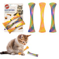 SPOT Kitty Fun Tubes Cat Toy with Catnip Inside | Bouncy Interactive Mesh Toy for Cats and Kittens to Bite, Swat and Chase | 3 Pieces
