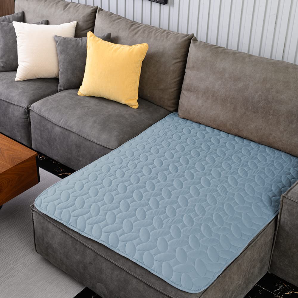 Ameritex Pet Bed Cover Dog Bed Blanket for Sofa and Furniture Waterproof New Pattern Design (30x70 Inch, Light Grey)