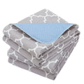 OUTCREATOR® Washable Bed Pads 34" x 76" (Pack of 2), Incontinence Mattress Protector, Anti-Slip Waterproof Underpads for Adults Kids Elderly Pets, Absorbency & Reusable Bedwetting Pads (Gray)