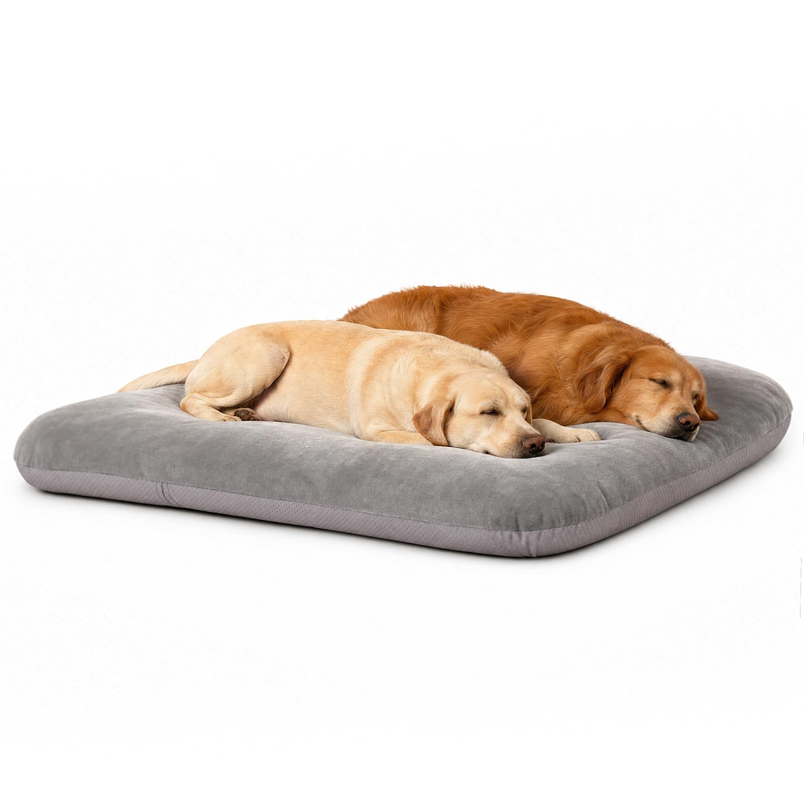 Magic Dog Super Comfy Dog Bed for Large Dogs, 47" Extra Large Washable Dog Bed with Removable Cover, Anti-Slip Bottom & High-Density Foam, Jumbo Size XL Dog Mattress