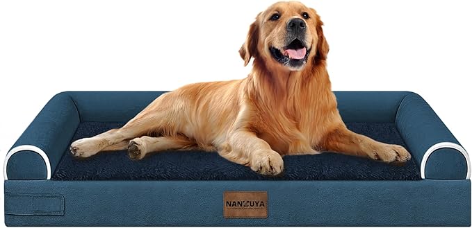 NANUYA Orthopedic Dog Bed for XX-Large Dogs, 44 x 34 Inch