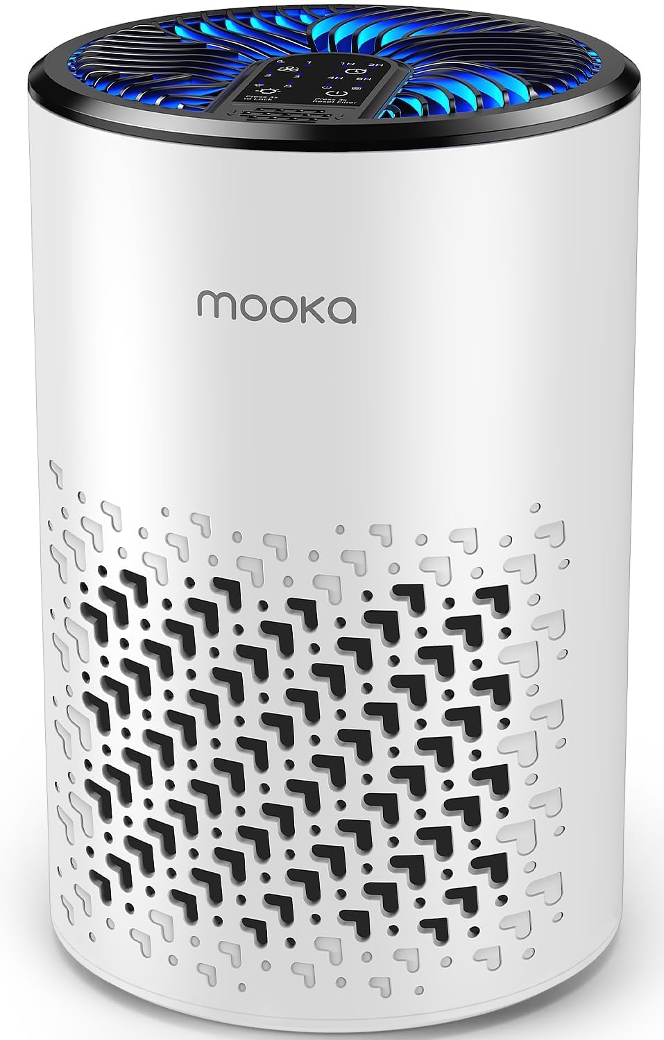 Air Purifier for Bedroom Home, MOOKA HEPA Filter for Pets Odor Smoke Pollen