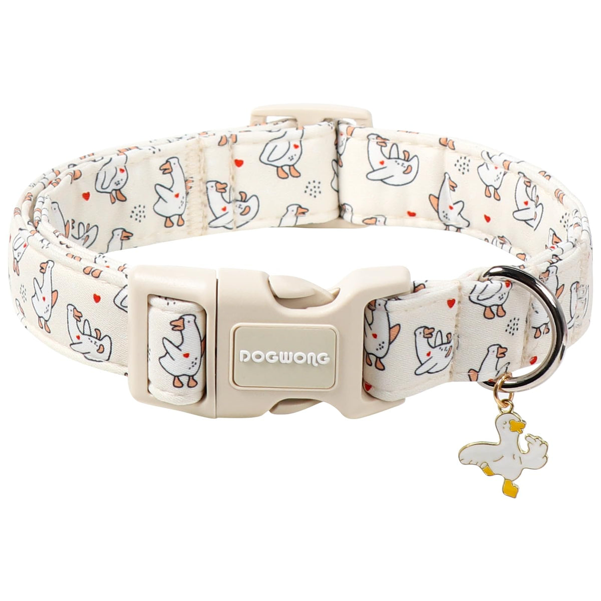 DOGWONG Fall Plaid Dog Collar, Cherkered Autumn Dog Collars, Adjustable Cute Halloween Pet Collars Design Dog Collar for Small Medium Large Dogs