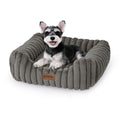 ZOMISIA Small Dog Bed, Cat Bed for Indoor Cats with Washable Cover, 20x19''