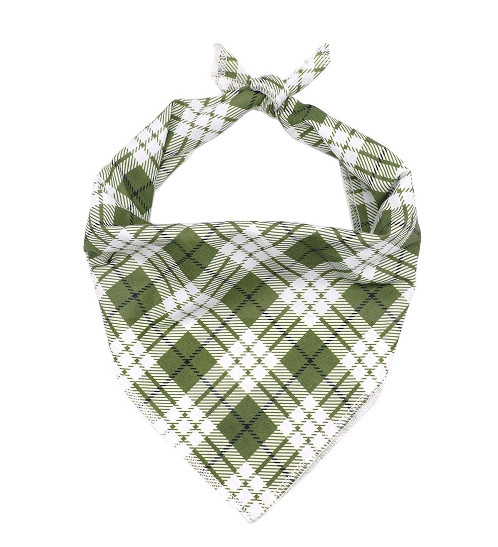 ARING PET Christmas Dog Bandanas, Red Green Pink Holiday Pet Bandana Scarf Triangle Bibs for Puppy Small Medium Large Boy Girl Dogs Cats-S