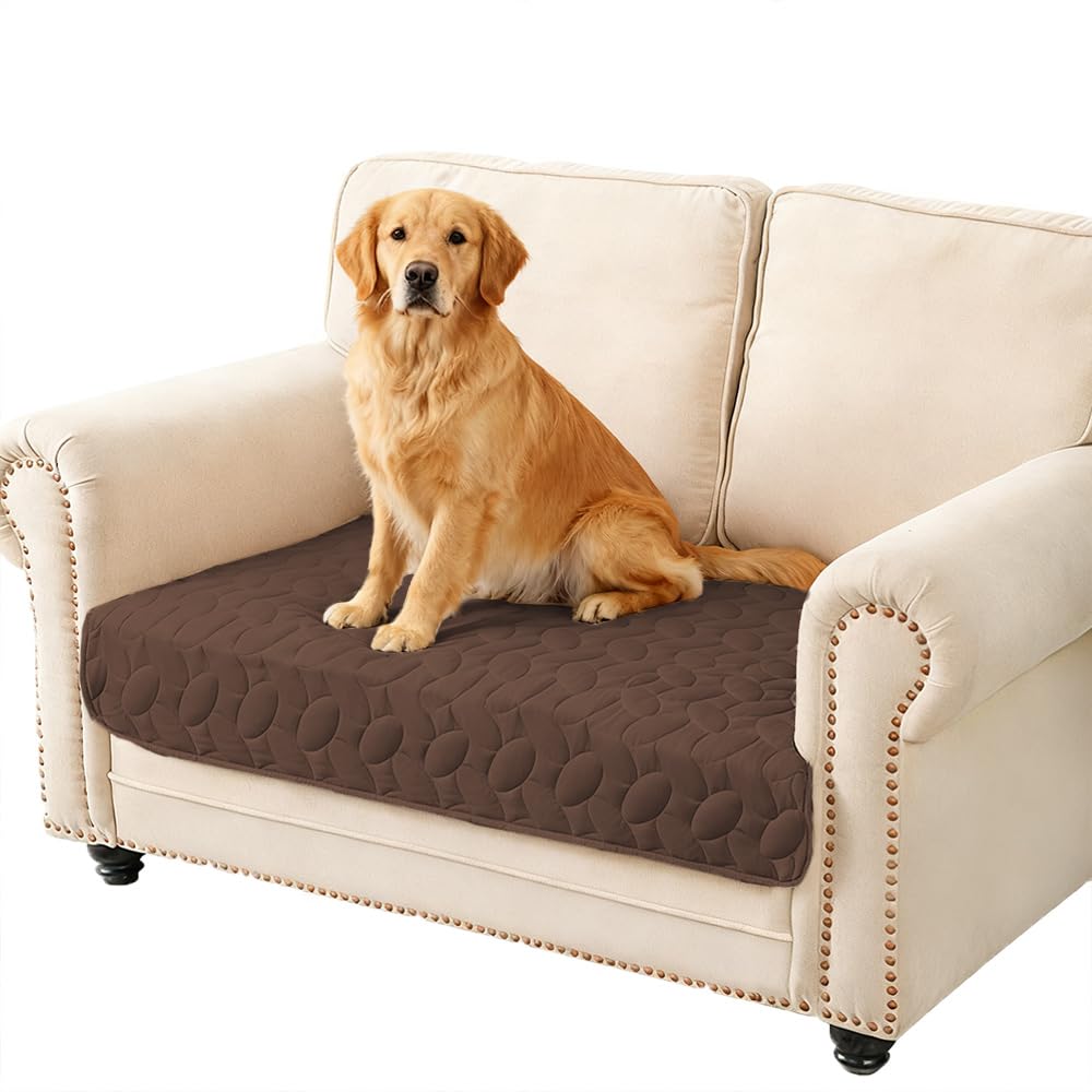 Ameritex Pet Bed Cover Dog Bed Blanket for Sofa and Furniture Waterproof New Pattern Design (30x70 Inch, Light Grey)