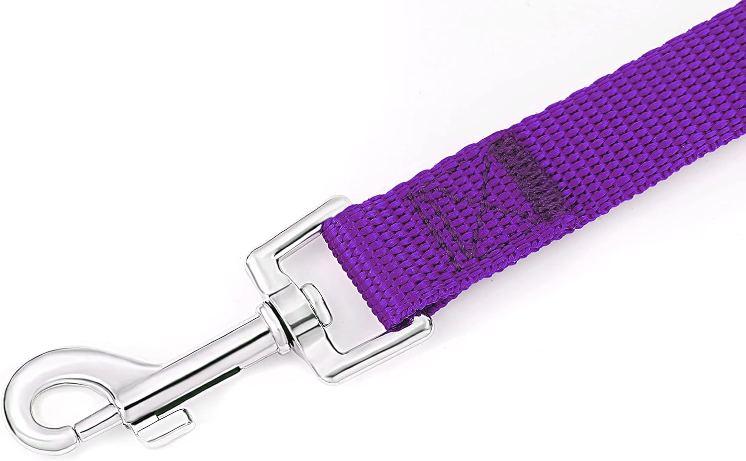 AMAGOOD Dog/Puppy Obedience Recall Training Agility Lead-15 ft 20 ft 30 ft 50 ft Long Leash-for Dog Training,Tie Out,Play,Safety,Camping (30Feet x 1Inch, Purple)