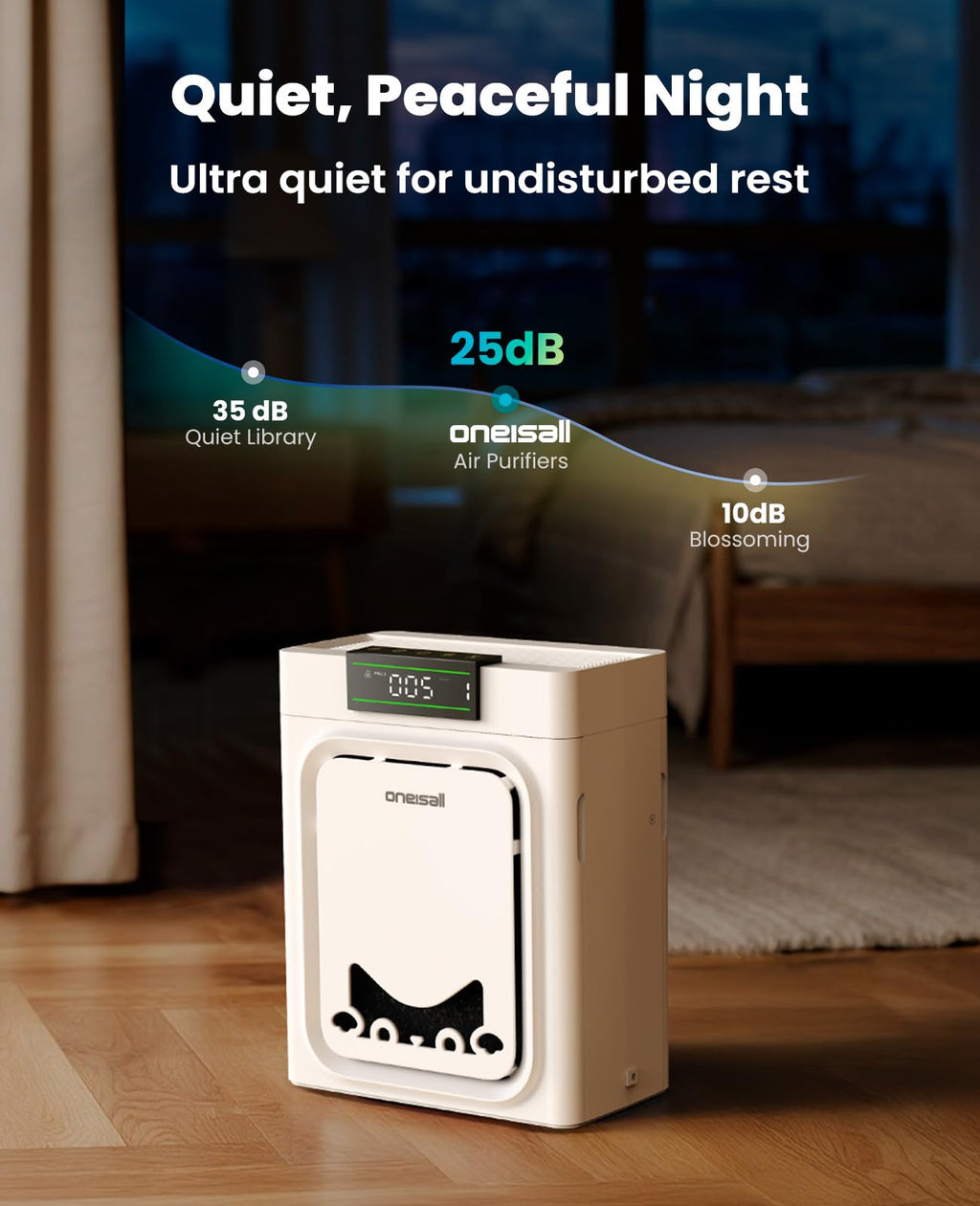 oneisall Pet Air Purifiers for Home,PP05