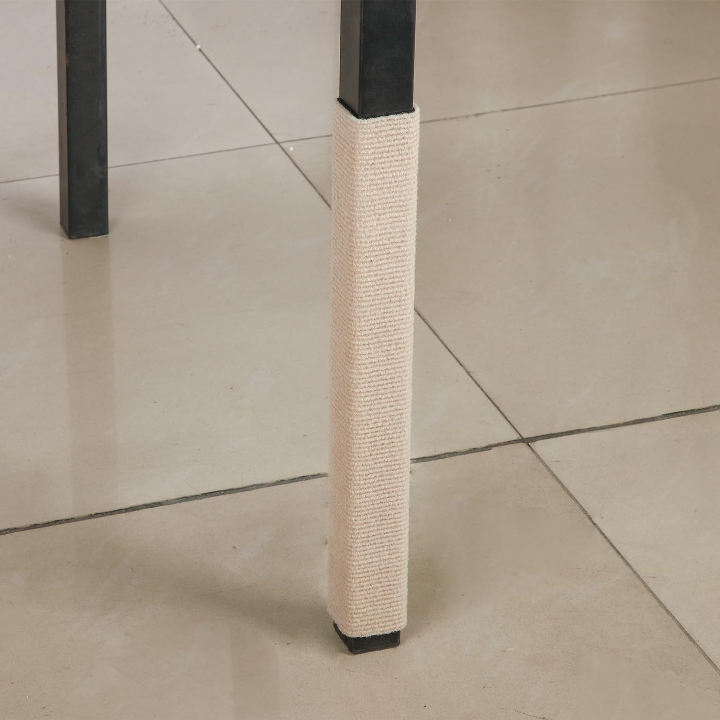 SHENGOCASE 78.7"x15.8" Trimmable Self-Adhesive Carpet Mat Pad Replacement for Cat Tree Shelf Shelves, Cat Wall Furniture Steps, Carpet Scratching Post Scratcher Couch Protector (Beige)