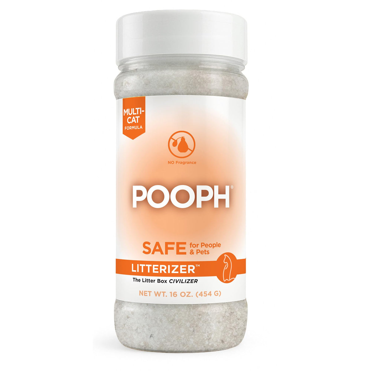 POOPH Litterizer Cat Litter Odor Eliminator Additive, 16 fl oz Bottle
