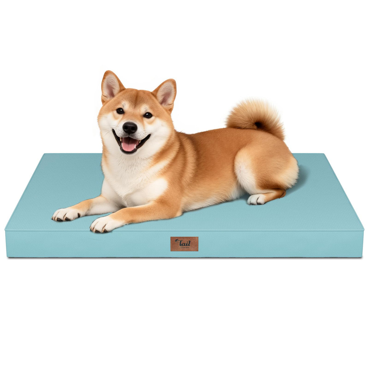 Tail Stories Outdoor Waterproof Orthopedic Dog Bed for Medium Size Dogs
