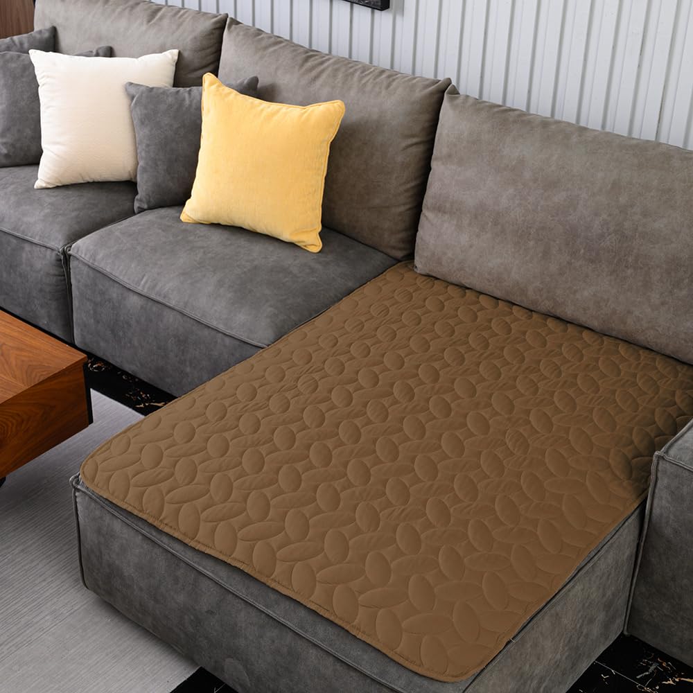 Ameritex Pet Bed Cover Dog Bed Blanket for Sofa and Furniture Waterproof New Pattern Design (30x70 Inch, Light Grey)