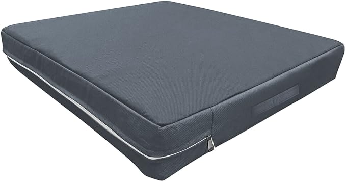 ANANMEI Dog Bed Cover Replacement Washable 44" L x 32" W x 4" H for Orthopedic, Cooling Gel and Memory Foam Pet Bed, Waterproof 600D Oxford Fabric