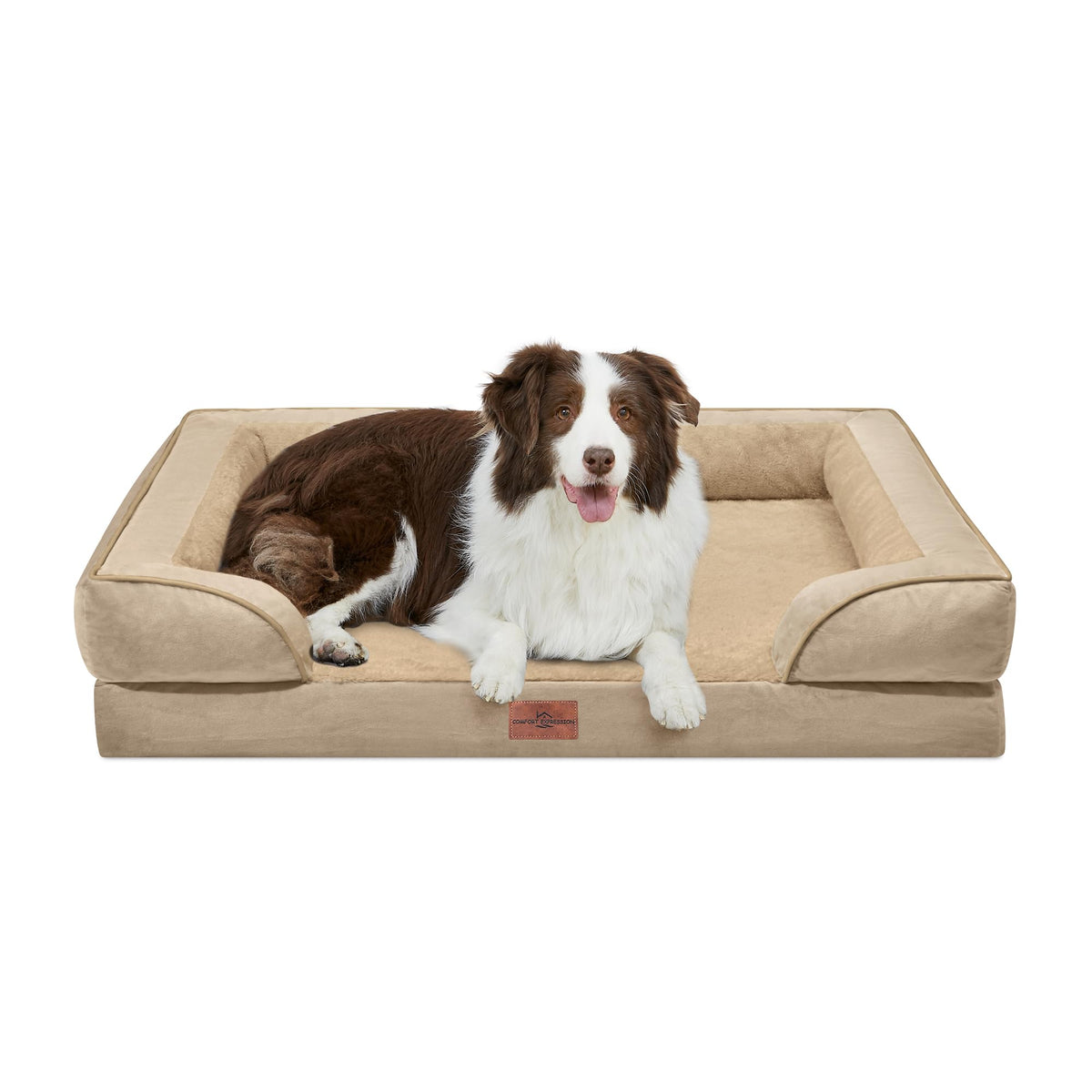 Comfort Expression Waterproof Orthopedic Dog Beds for Large Sized Dog