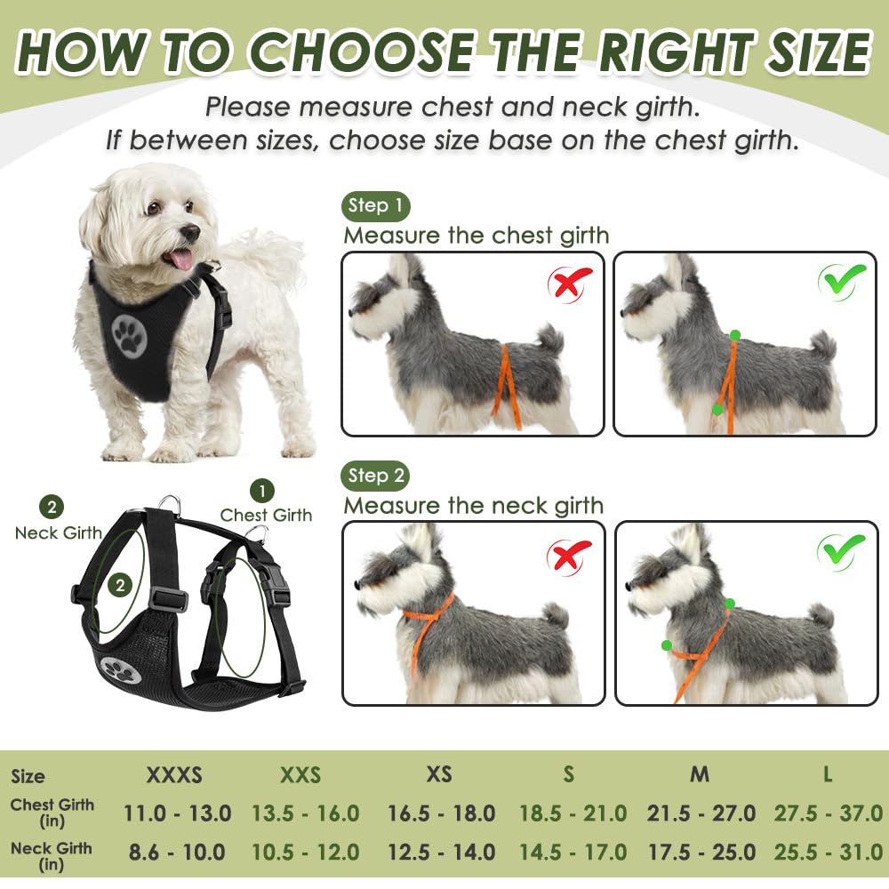 SlowTon Dog Seat Belt Harness for Car, Dog Car Harness & Seatbelt, B M