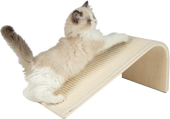 Best Pet Supplies Catify Corrugated Cardboard Cat Scratcher - Cat Shape