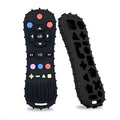 Natural Teething Rubber Chew Toys for Dogs - Stuffable Dog Toy for Extended Playtime - Chew & Fetch Toy for Puppies - for Small Puppies Tough Dog Toys for Aggressive Chewers Small Breed (Black)