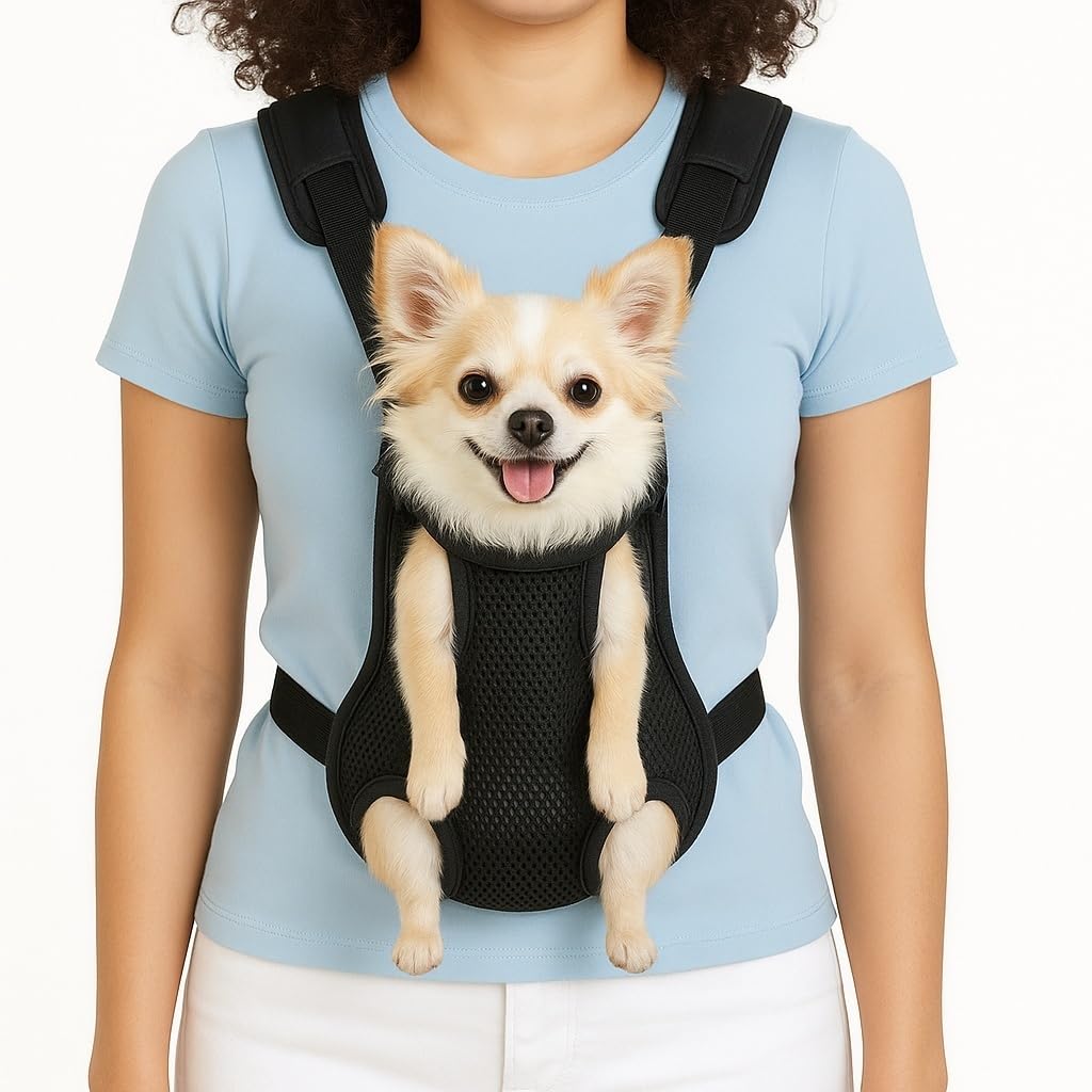 Inspack Dog Backpack Carrier/Cat Carrier, Adjustable Pet Front Carriers