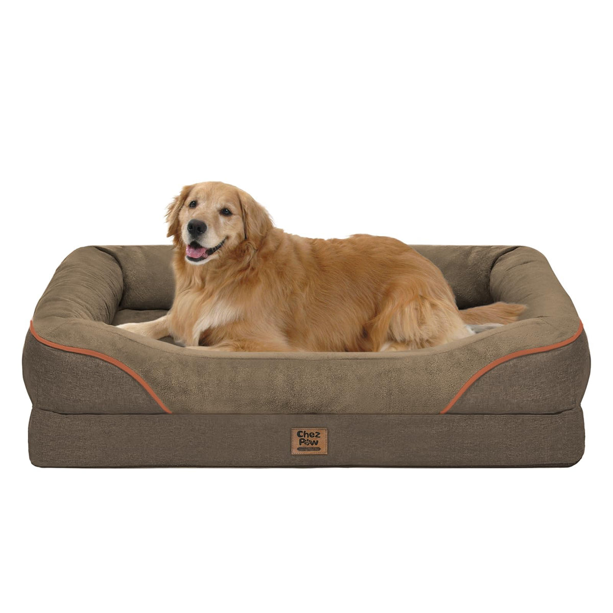 Chez Paw Orthopedic Washable XXL Dog Bed for Extra Large Dogs