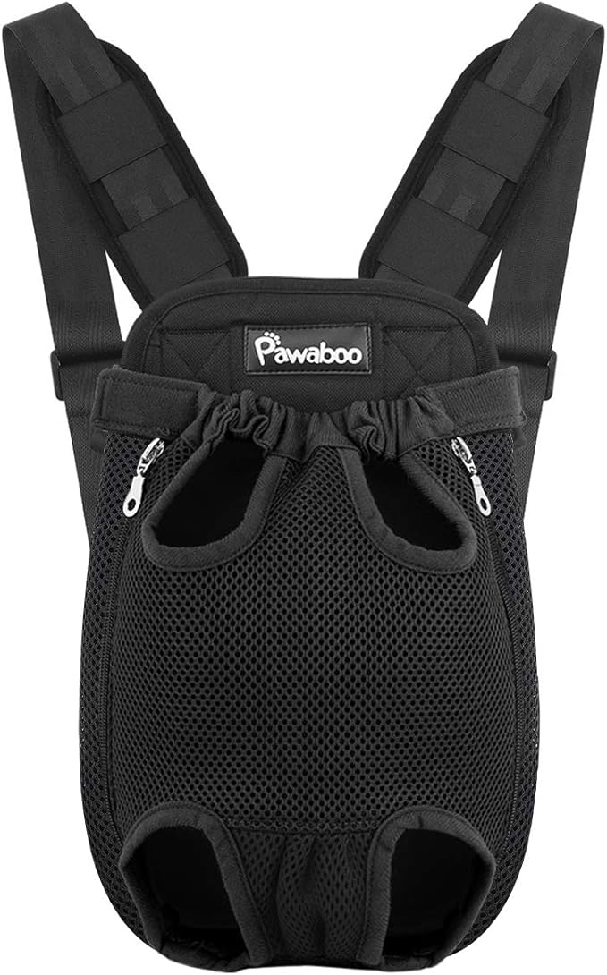 Pawaboo Pet Front Carrier Backpack for Small Medium Dogs
