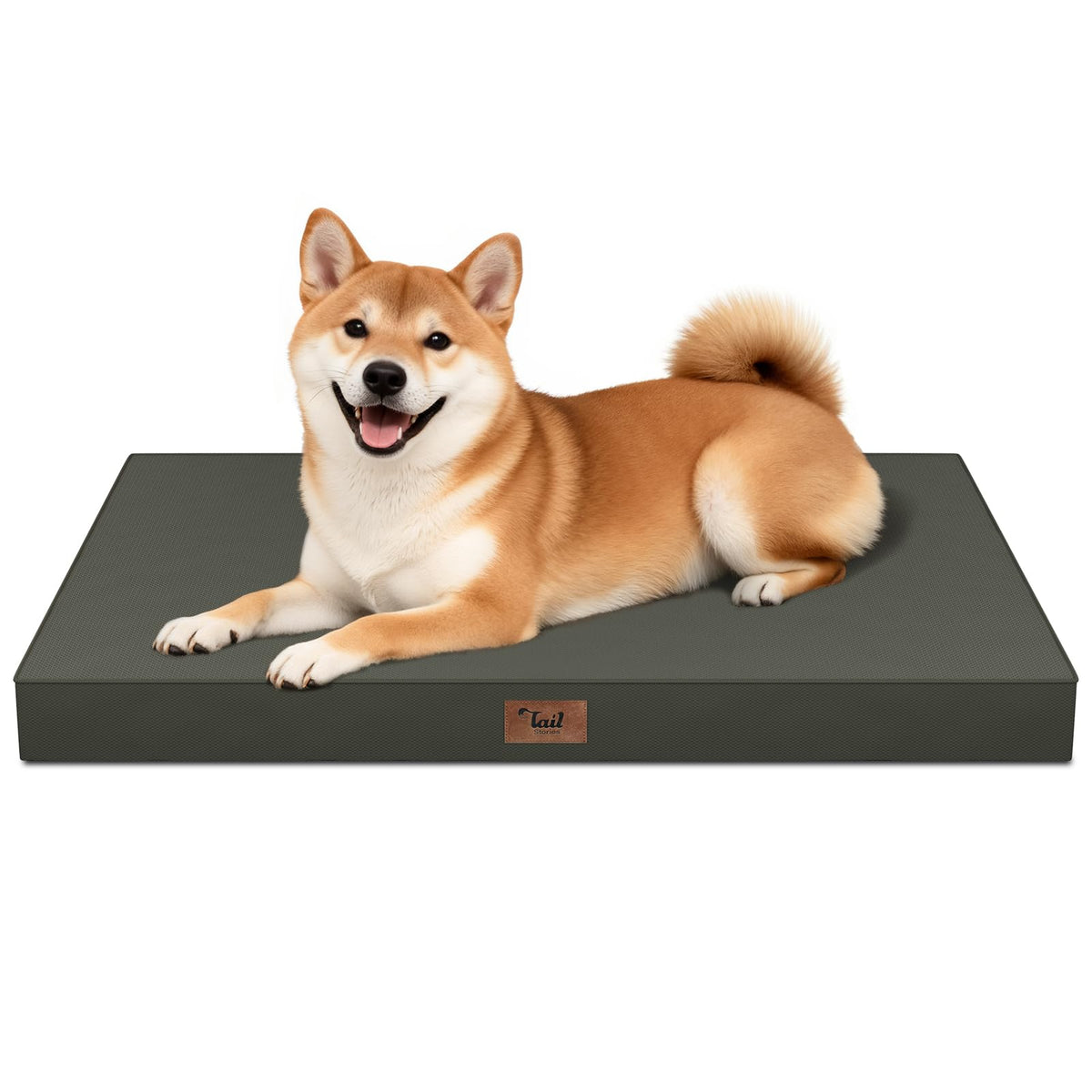 Tail Stories Outdoor Waterproof Orthopedic Dog Bed for Medium Size Dogs