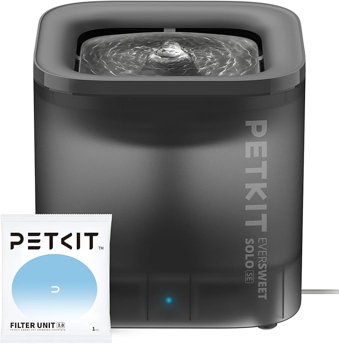 PETKIT Eversweet Solo SE Cat Water Fountain 65oz/1.85L Wireless Pump