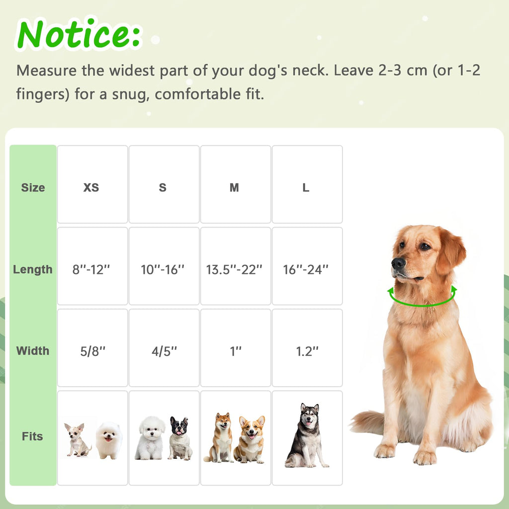 Astdogio Dog Collars for Small Medium Dogs, Dinosaur Dog Collars for Male Dogs，Adjustable Cotton Boy Dog Collars for Small Dogs，Ideal, Daily Photos & Pet Fashion Accessory, S
