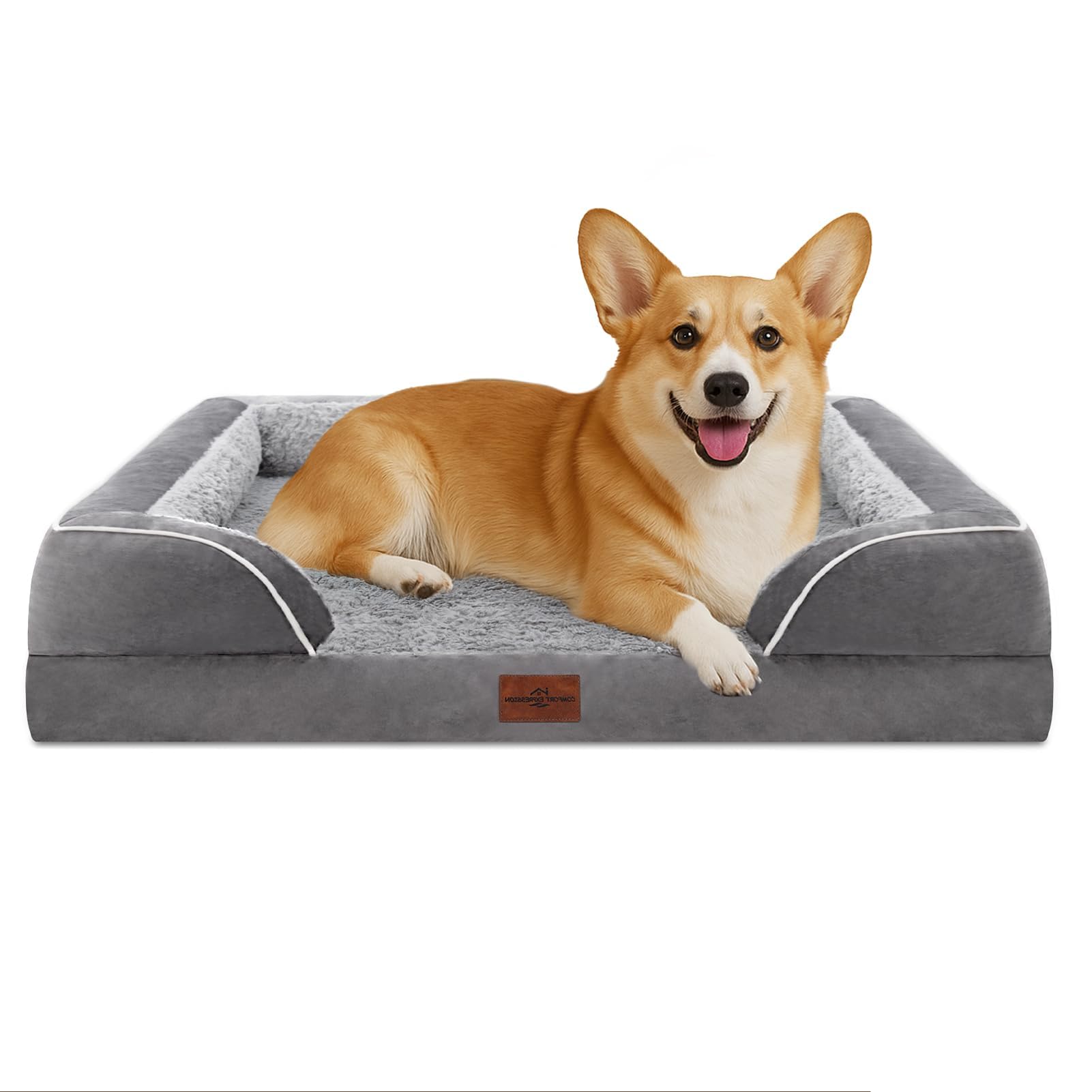 Comfort Expression Waterproof Orthopedic Dog Beds for Large Sized Dog