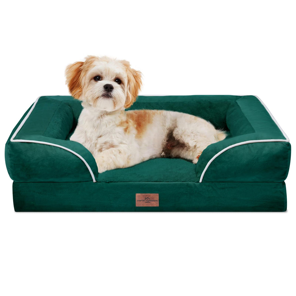 Comfort Expression Waterproof Orthopedic Dog Bed for Medium Size Dog