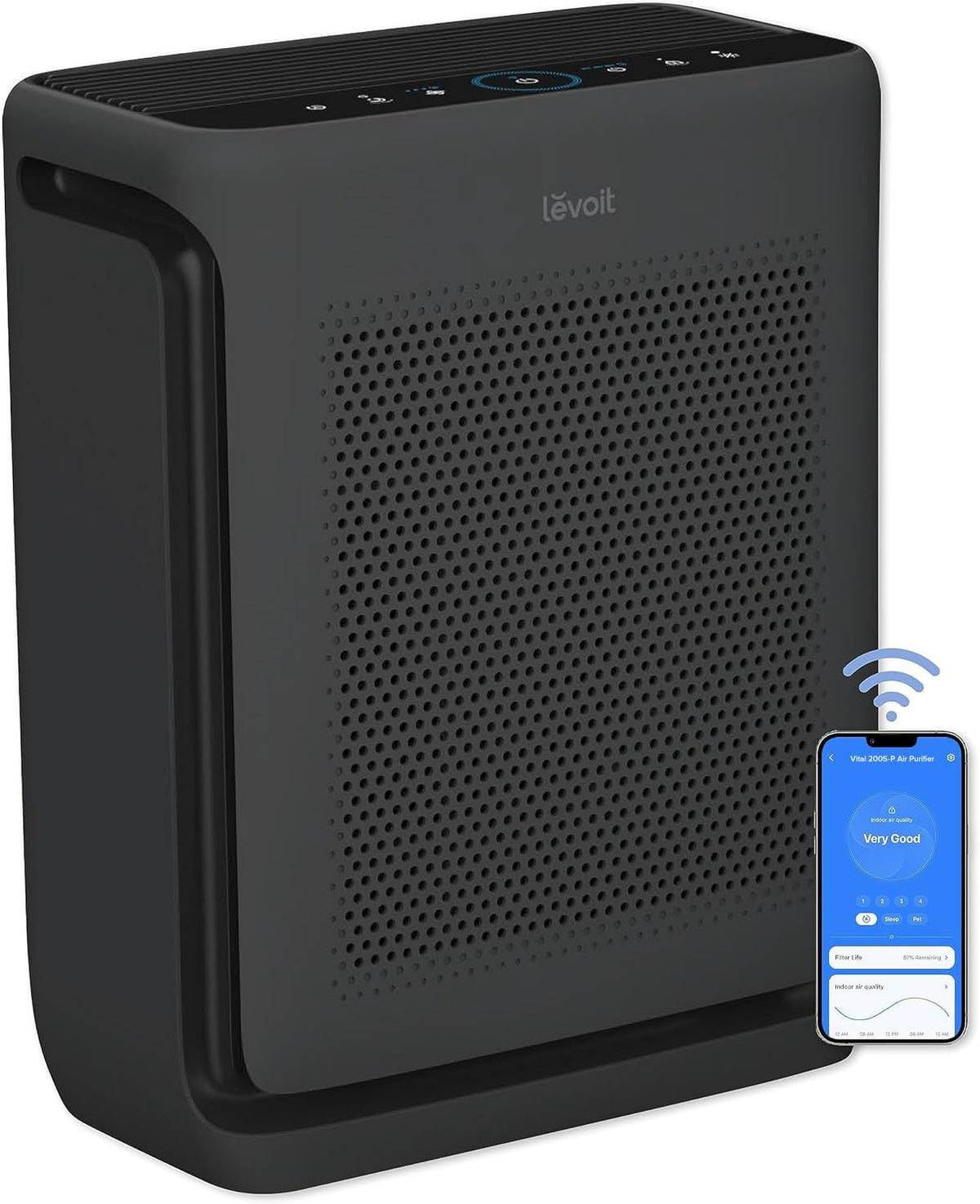 LEVOIT Smart Air Purifier for Home Large Room up to 1875 Ft² Vital 200S-P