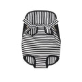 Leconpet Pet Carrier Backpack, Legs Out Adjustable Pet Front Cat Dog Carrier Backpack, Easy-Fit Dog Travel Backpack Carrier for Hiking Camping for Small Medium Puppies Cats (M, Black Stripes)