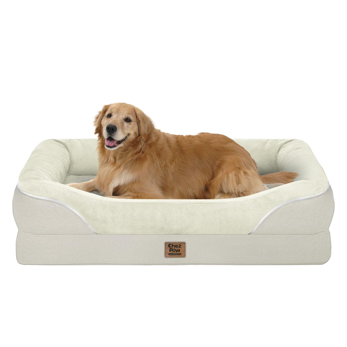 Chez Paw Orthopedic Washable XXL Dog Bed for Extra Large Dogs