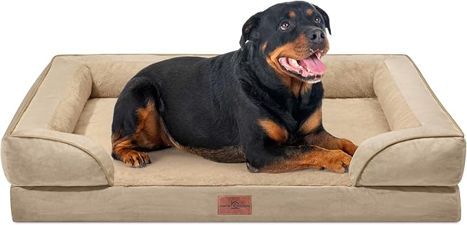 Comfort Expression Waterproof Orthopedic Dog Beds for Extra Large Dog