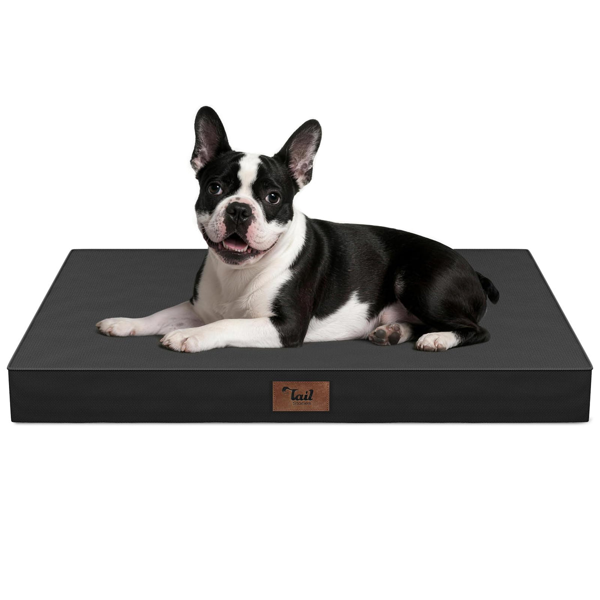Tail Stories Orthopedic Waterproof Dog Bed for Small Dogs and Cats