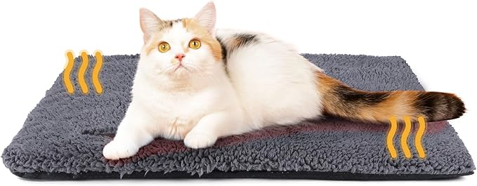 Self Warming Cat Bed Self Heating Cat Dog Mat Pad 24 x 18 in Extra Warm