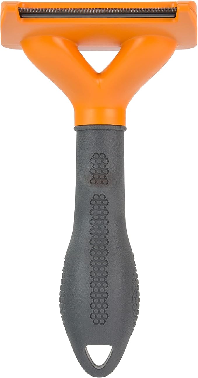 FURminator Medium Dog Undercoat deShedding Tool, Short Hair, Reduces Loose Hair from Shedding
