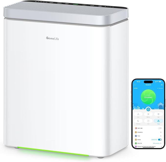 GoveeLife Smart Air Purifier for Home Large Rooms, Covers up to 1046 ft²