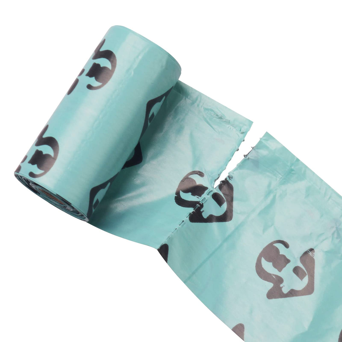 60 Count Cat Litter Waste Poop Bags Scented for Cat Litter Scoop, Cat Litter Clump & Poop Bags, Cat Litter Poop Clump, Super Thick, Durable, Easy Clean Up Litter Pan Bags for Pet Cats, Green