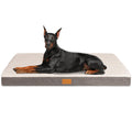 Patas Lague Orthopedic Large Dog Bed Washable Pet Sofa Mat 56''X40'' Ivory