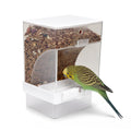 Hypeety Automatic Bird Feeder No Mess Parakeet Cage Seed Food Dispenser