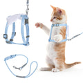 TIESOME Cat Harness and Leash Set, Adjustable Gradient Kitten Harness